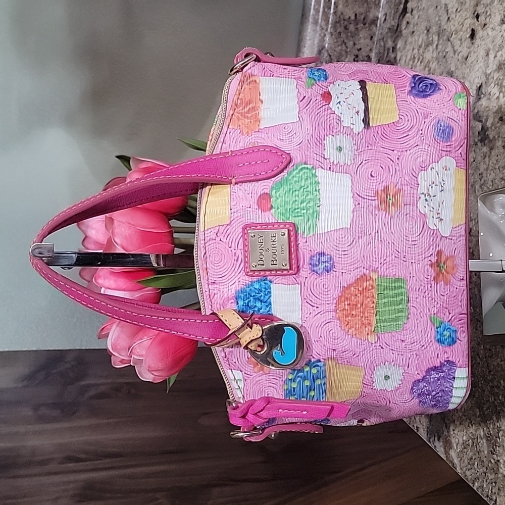 Dooney & Bourke Pink Dome Cup Cake Women’s Handbag